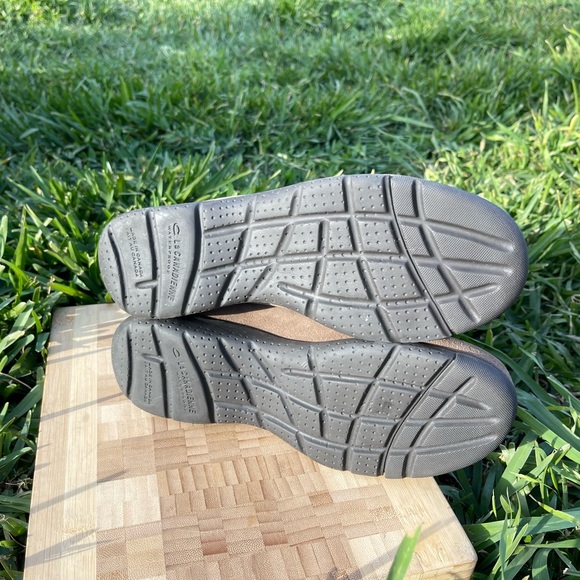 LA CANADIENNE suede Leather bootie black size 6.5 women’s $399 like new - Picture 6 of 12